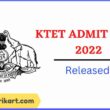 KTET Admit Card 2022