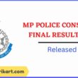 MP Police Constable Final Result 2022