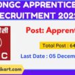 ONGC Apprentice Recruitment 2022