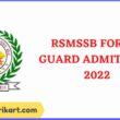 RSMSSB Forest Guard Admit Card 2022