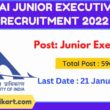 AAI Junior Executive Recruitment 2022