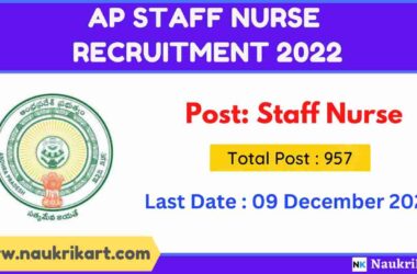 AP Staff Nurse Recruitment 2022