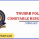 TNUSRB Police Constable Result 2022 Declared, Check details here