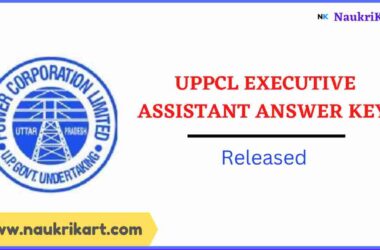 UPPCL Executive Assistant Answer Key 2022