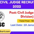 UPPSC Civil Judge Recruitment 2022