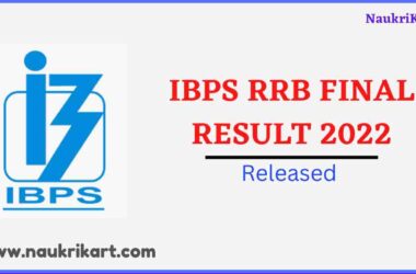 IBPS RRB Final Result 2022