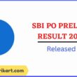 SBI PO Prelims Result 2022