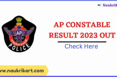 AP Constable Result 2023