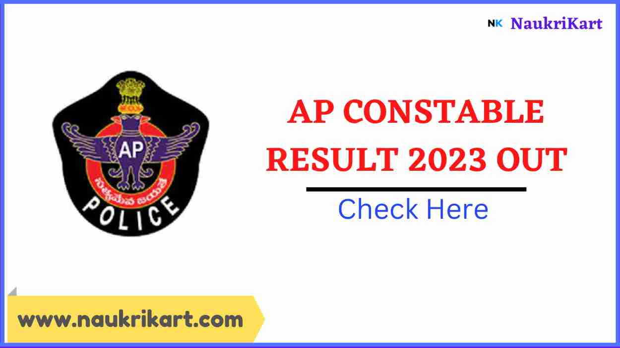 AP Constable Result 2023