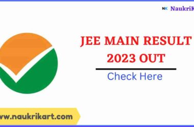 JEE Main Result 2023