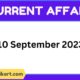 current affairs 10 September 2023